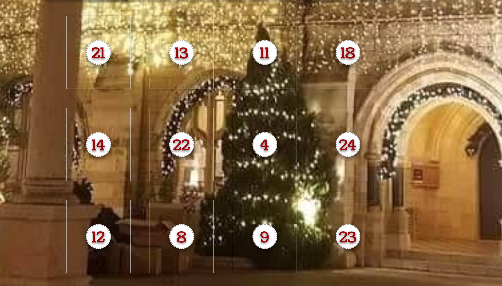 advent calendar